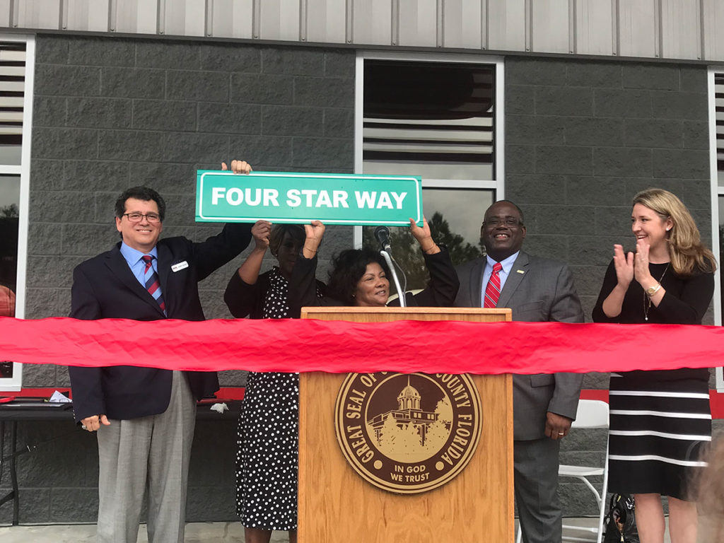 Opening of Four Star Way